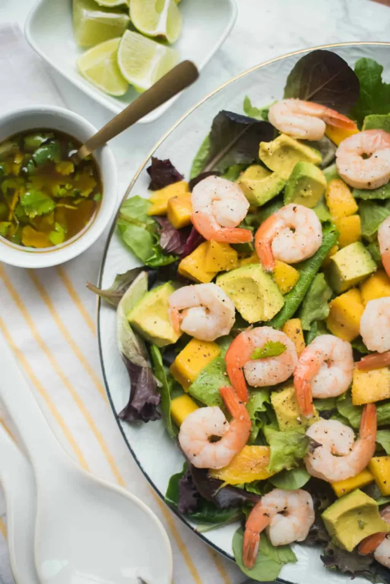 Prawns Mango Avocado Salad