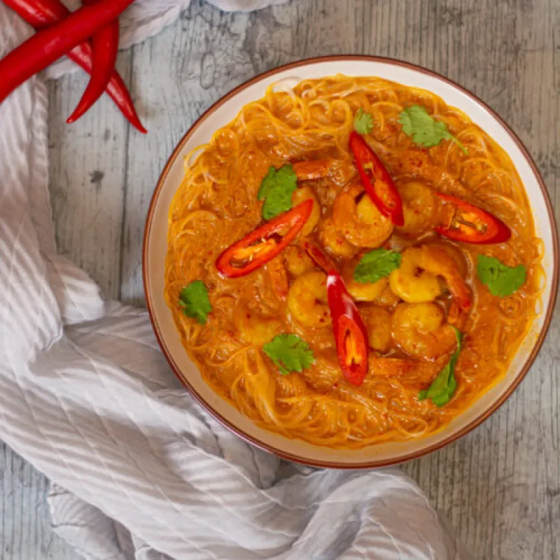 Easy Laksa Noodle Soup