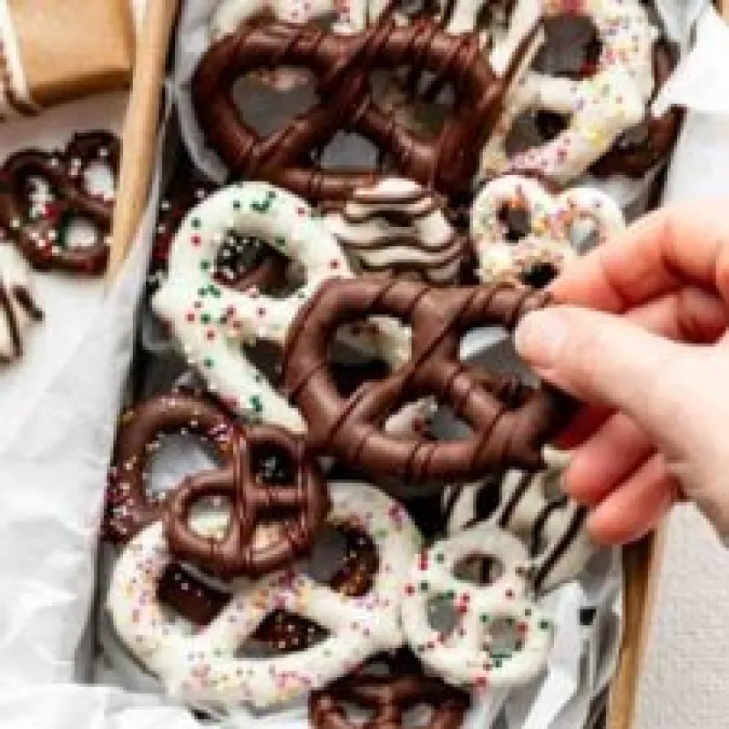Classic Chocolate Covered Pretzels