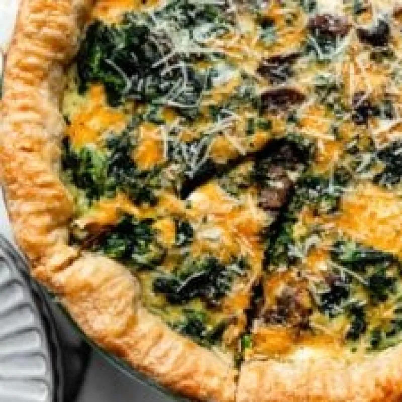 Spinach Quiche