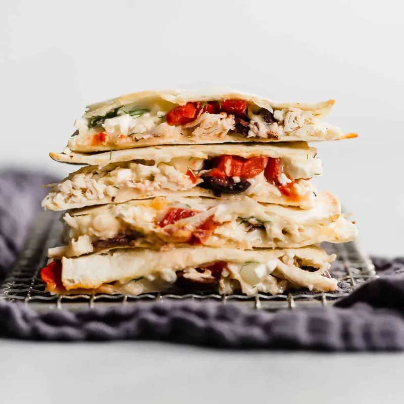 Greek Quesadillas