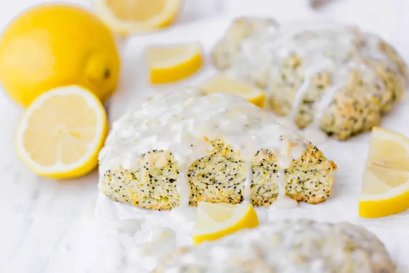 Lemon Poppy Seed Scones