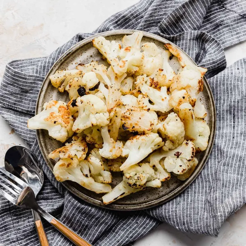 Roasted Frozen Cauliflower