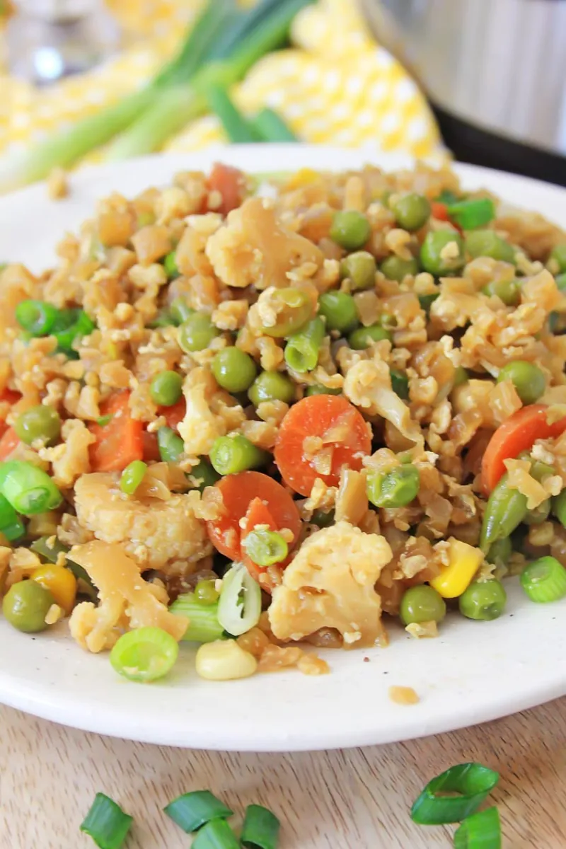 Instant Pot Cauliflower Fried Rice