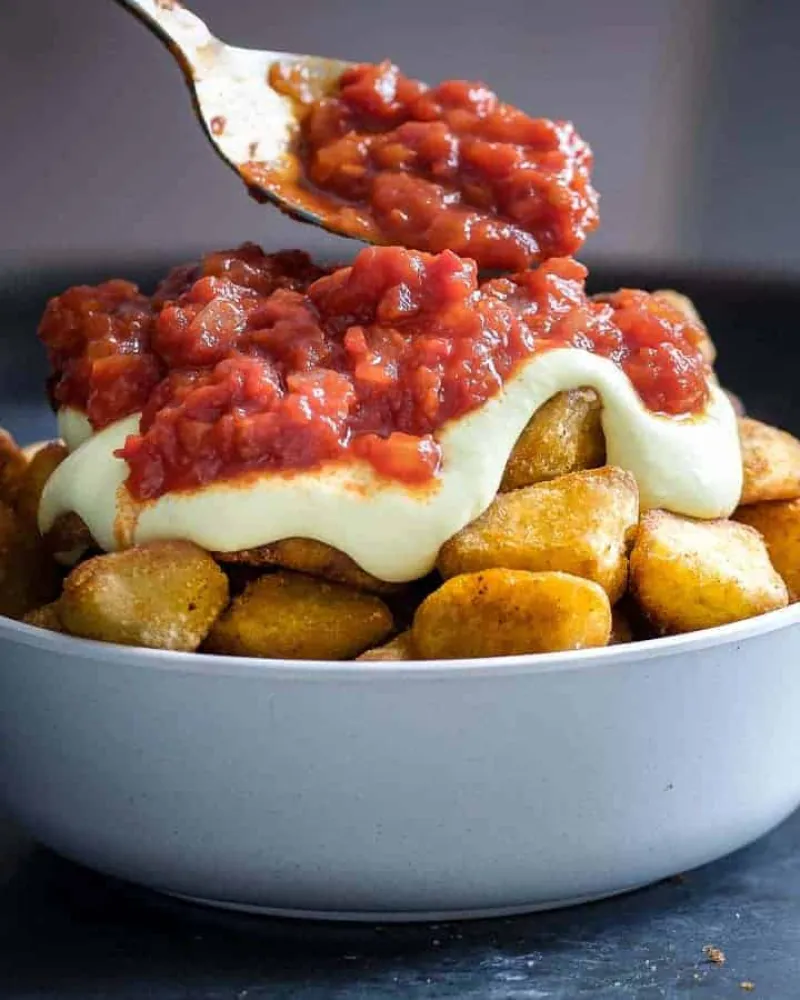 Classic Vegan Patatas Bravas