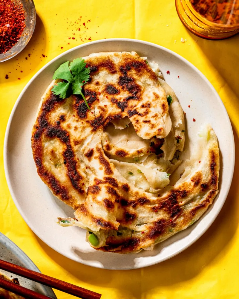 Vegan Scallion Pancakes
