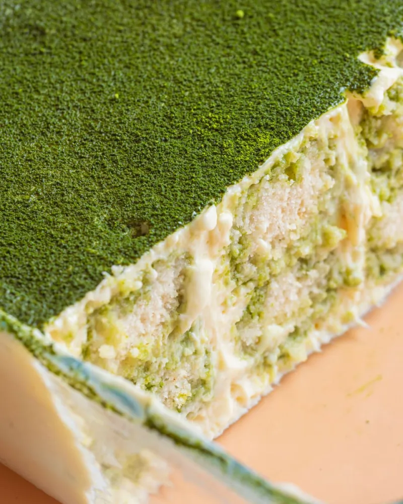 Vegan Matcha Tiramisu
