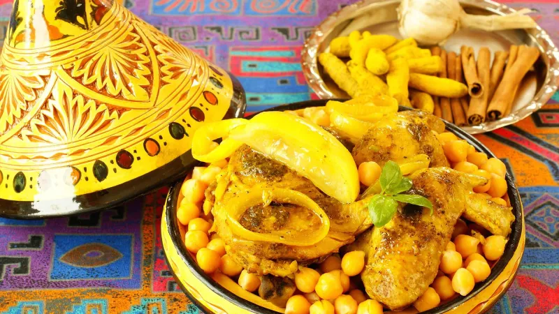 Chicken & Chickpea Tagine Recipe