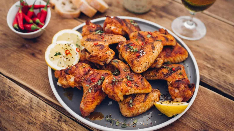 Crispy & Herby Barbecued Chicken