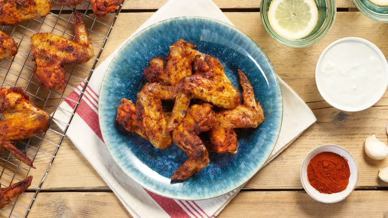 Buffalo Wings with Blue Cheese