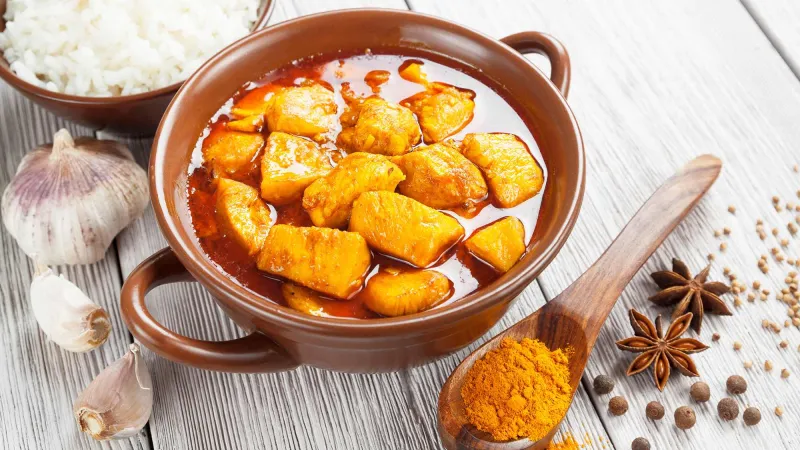 Caribbean Chicken Curry