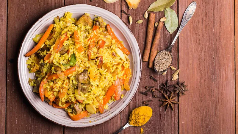 Coriander Chicken & Biryani Recipe