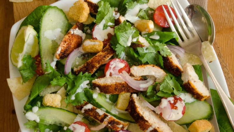 Coriander Chicken Salad Recipe