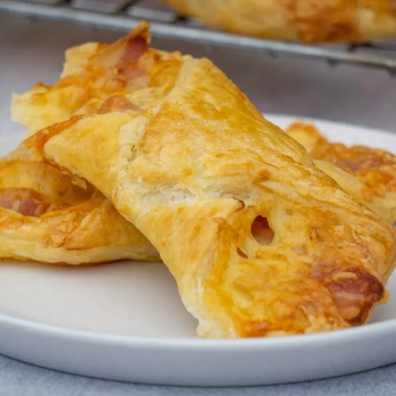 The Easiest Cheese and Bacon Turnovers Recipe