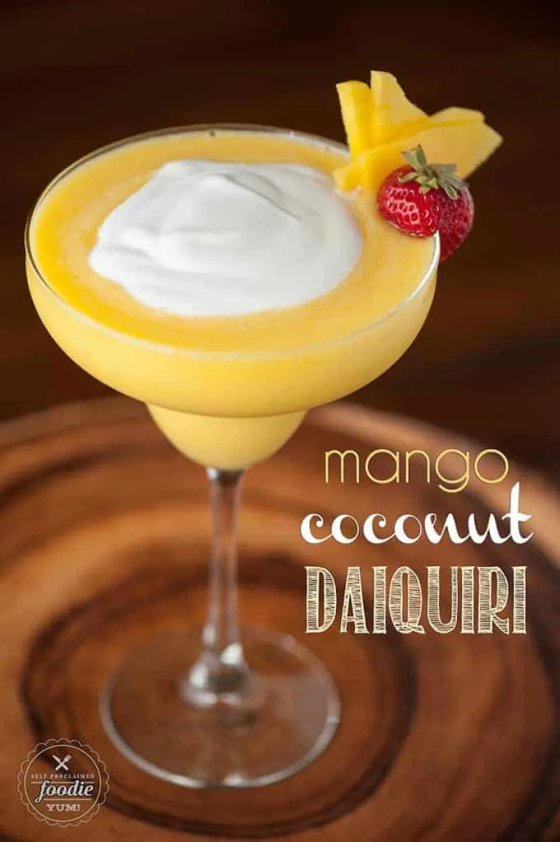 Mango Coconut Daiquiri