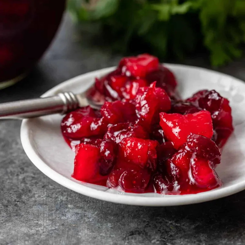 Cranberry Apple Chutney