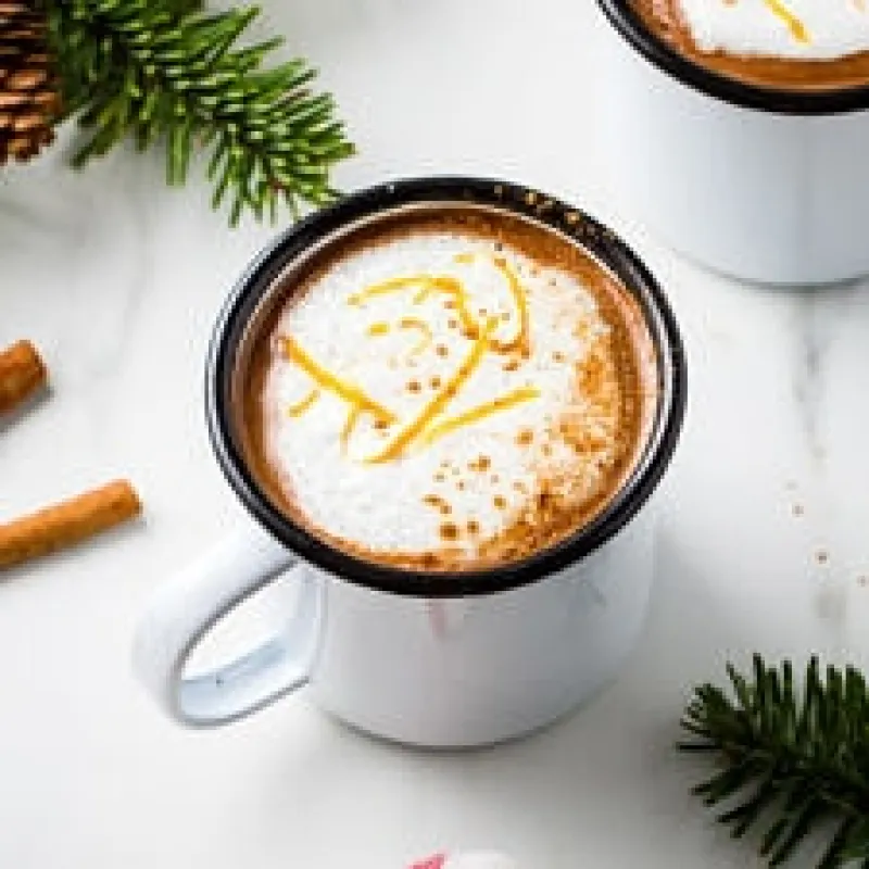 ORANGE & SPICE HOT CHOCOLATE