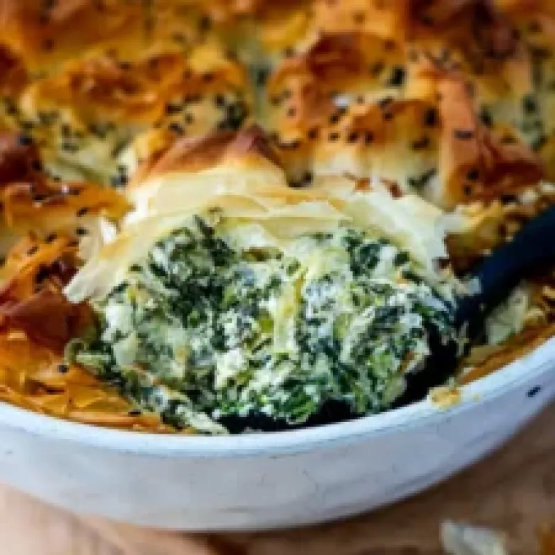 Spanakopita ‘Greens’ Pie