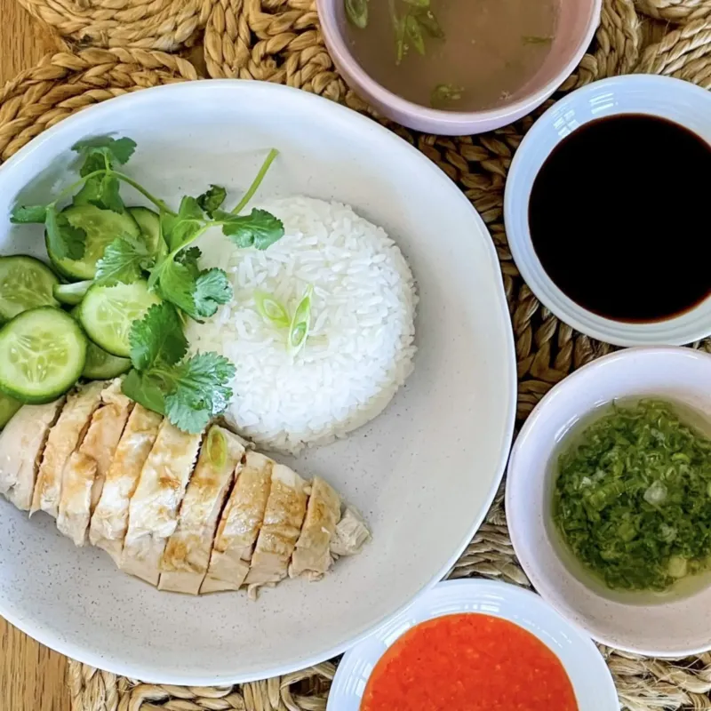 Hainanese Chicken Rice