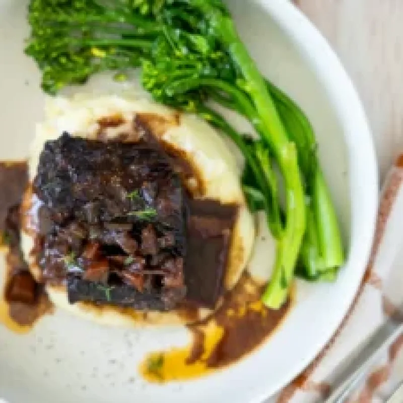 Red Wine Braised Short Ribs