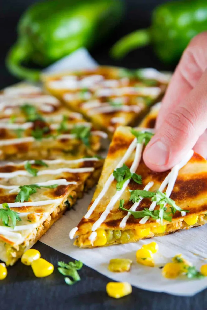 Easy Chicken Quesadilla Recipe