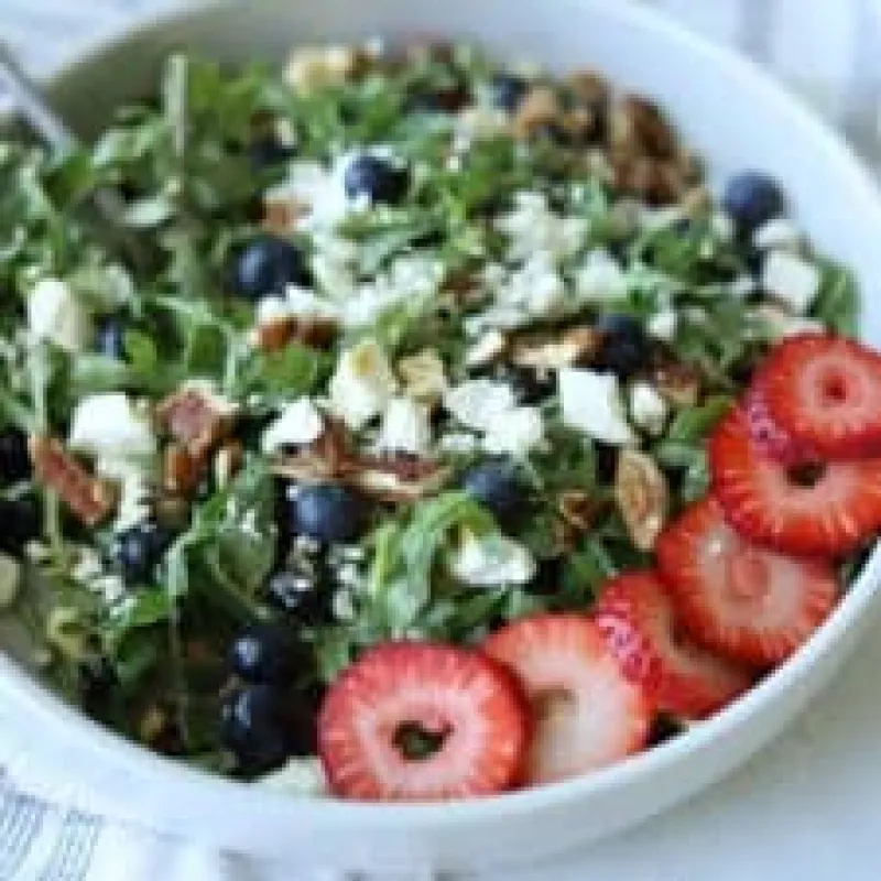 Strawberry, Pecan and Feta Salad