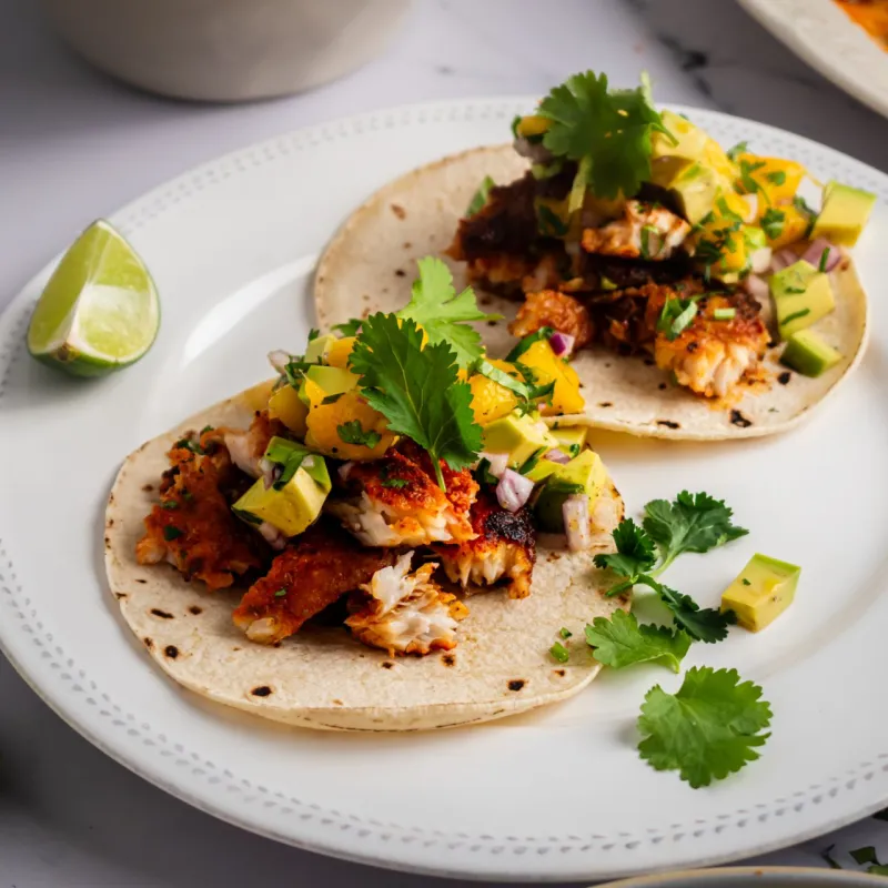 Blackened Fish Tacos