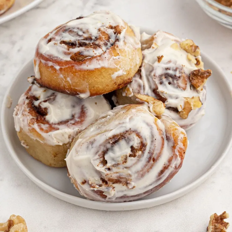 Easy Cinnamon Rolls (with Two Ingredient Dough!)