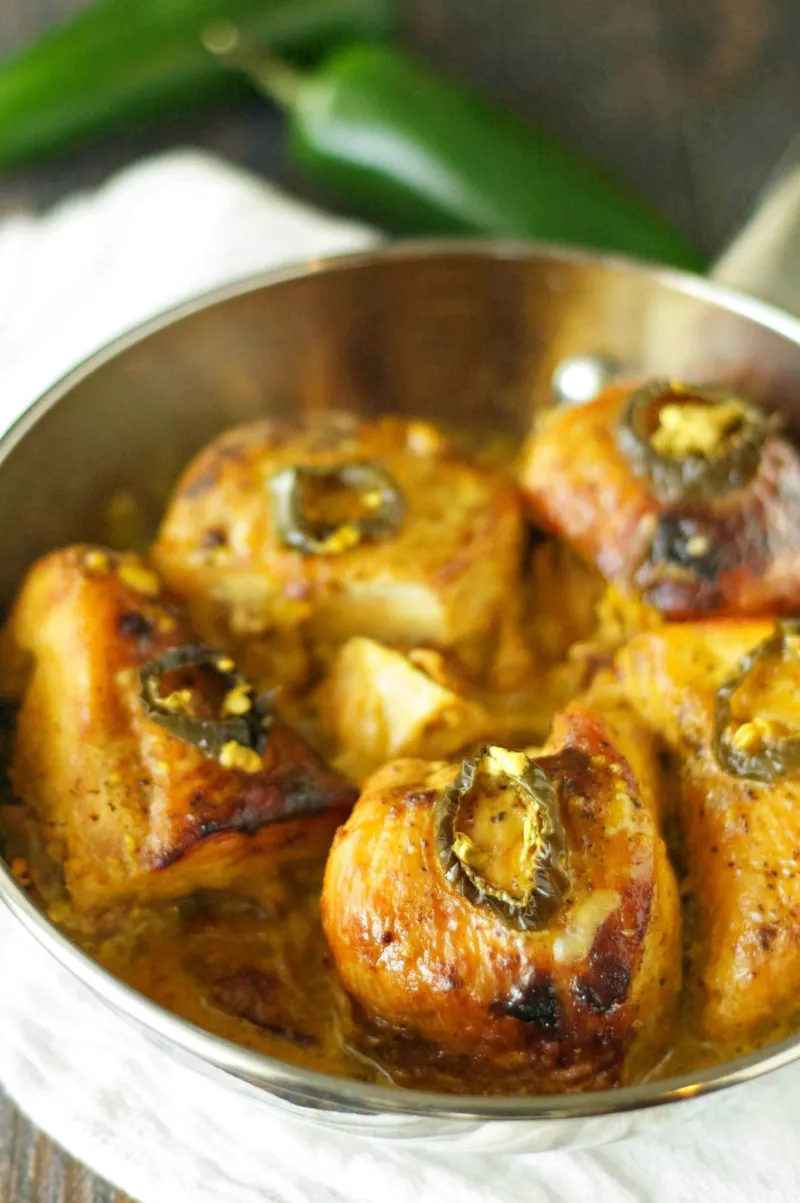 Slow Cooker Honey Jack Jalapeno Chicken