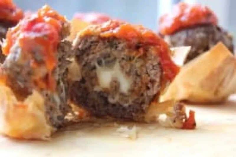 Meatball Cupcakes