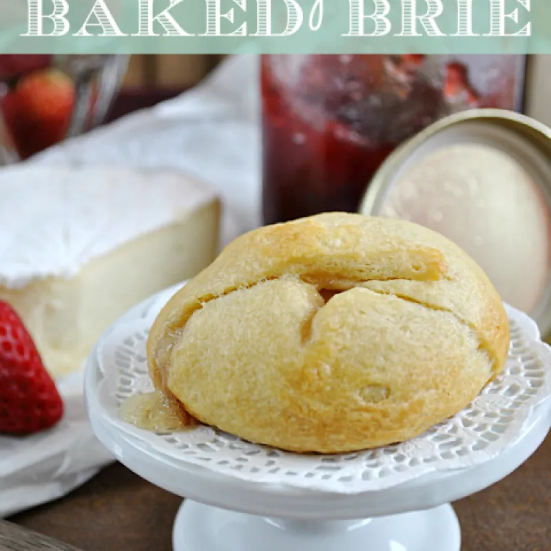 Skinny Satuday: Single Serve Baked Brie