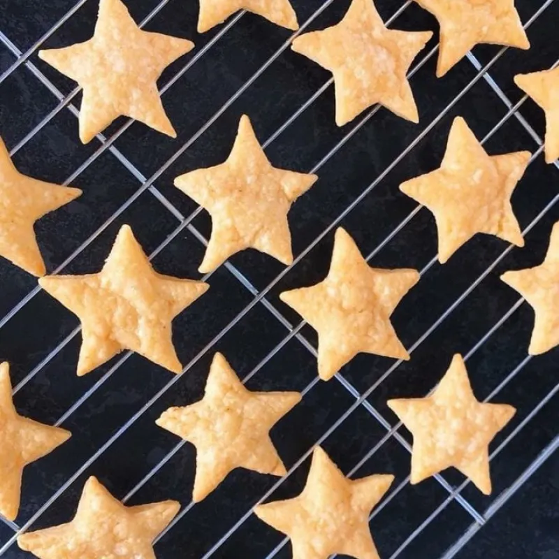 Cheese Star Biscuits