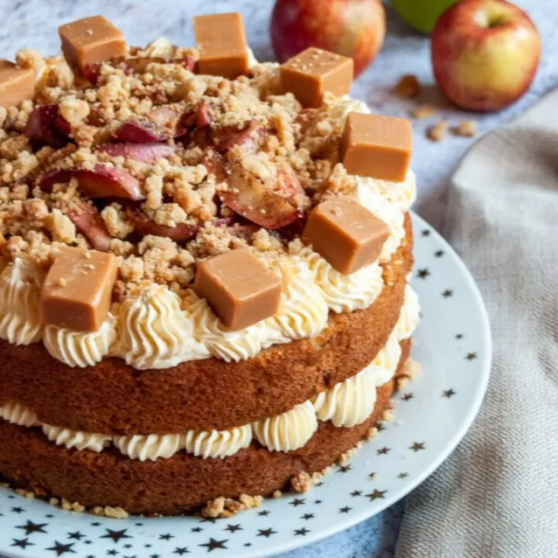 Apple Crumble Cake