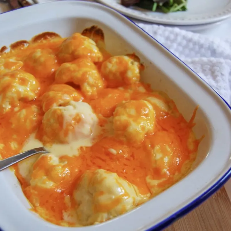 Creamy Cauliflower Cheese