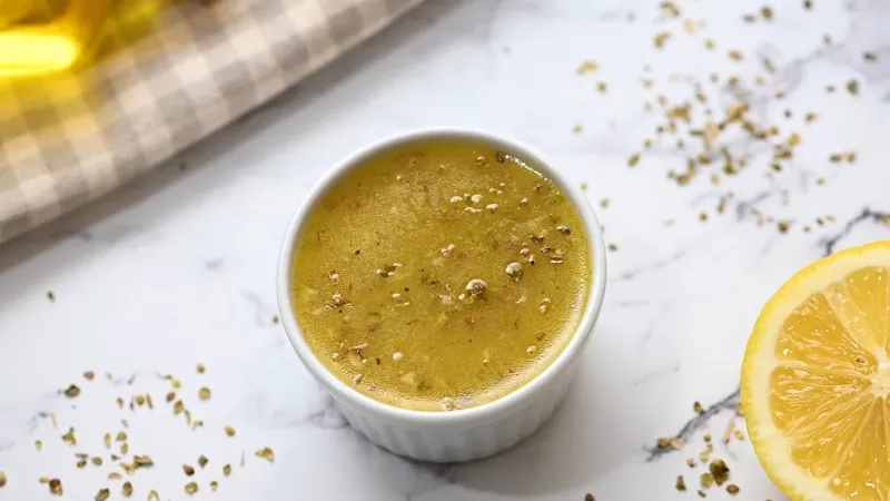 5-Minute Mediterranean Salad Dressing Recipe