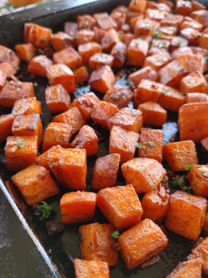 Lipton Onion Roasted Sweet Potatoes