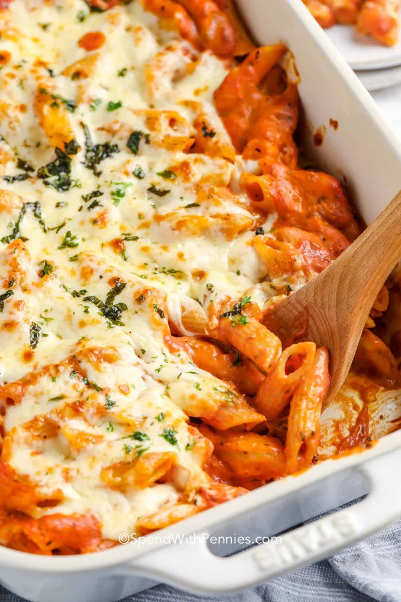 Creamy Tomato Pasta Bake