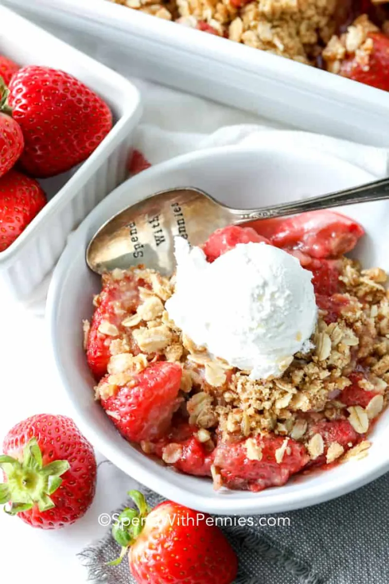 Strawberry Crisp