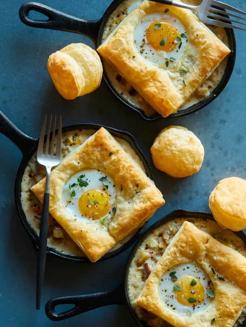 Breakfast Pot Pies