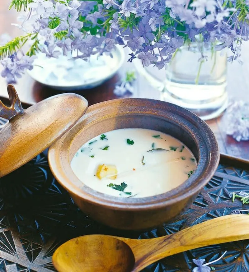 Thai Chicken Coconut Soup (Tom Ka Gai Recipe)