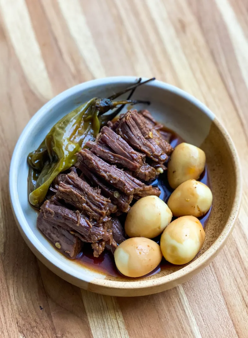 Jang jorim 장조림 (Soy Braised Beef)