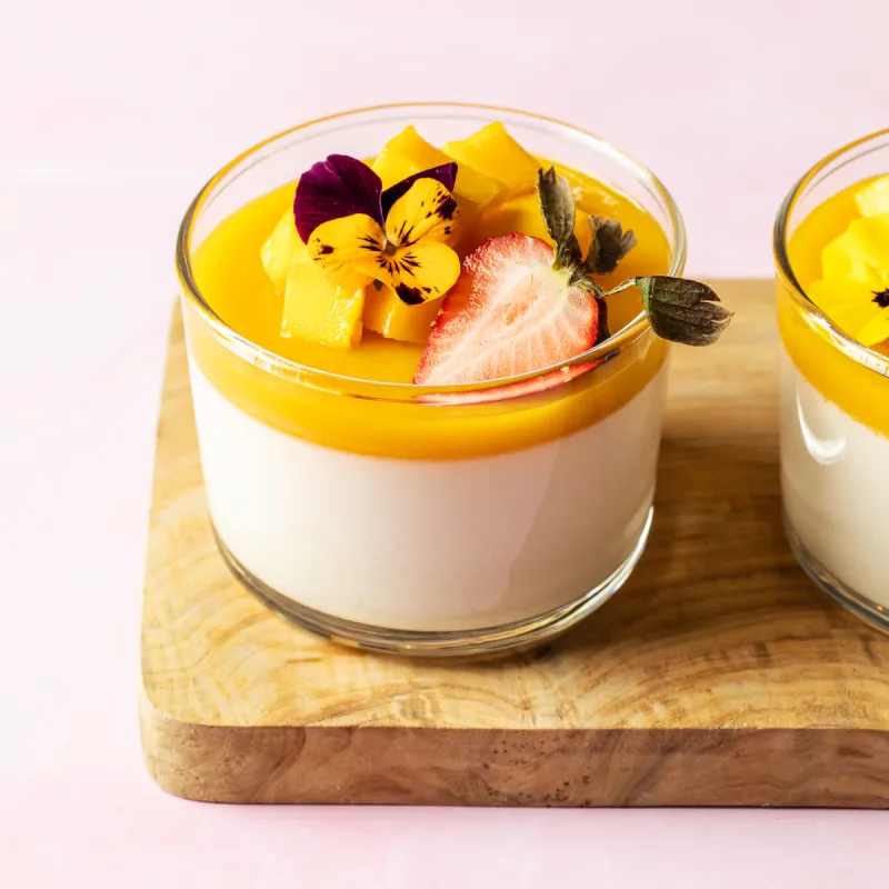 Mango Panna Cotta