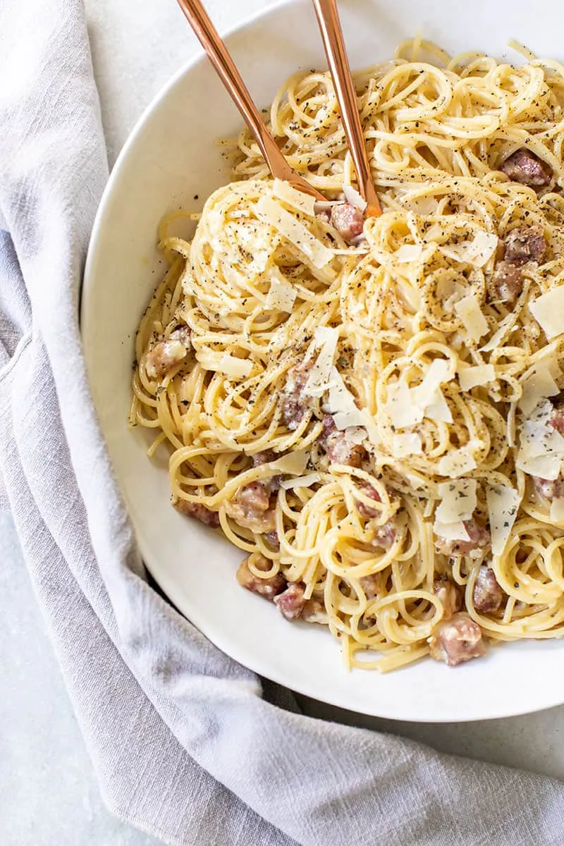 Easy Carbonara