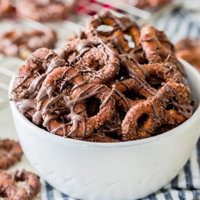 Candied Pretzels