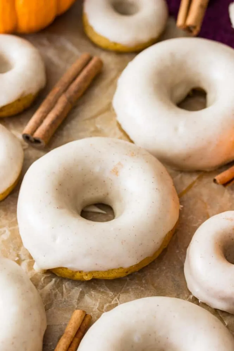 Baked Pumpkin Donuts