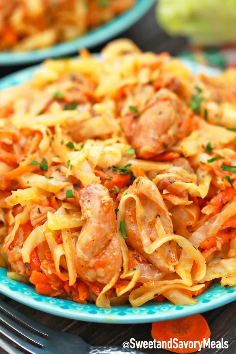 Chicken and Cabbage Stir Fry