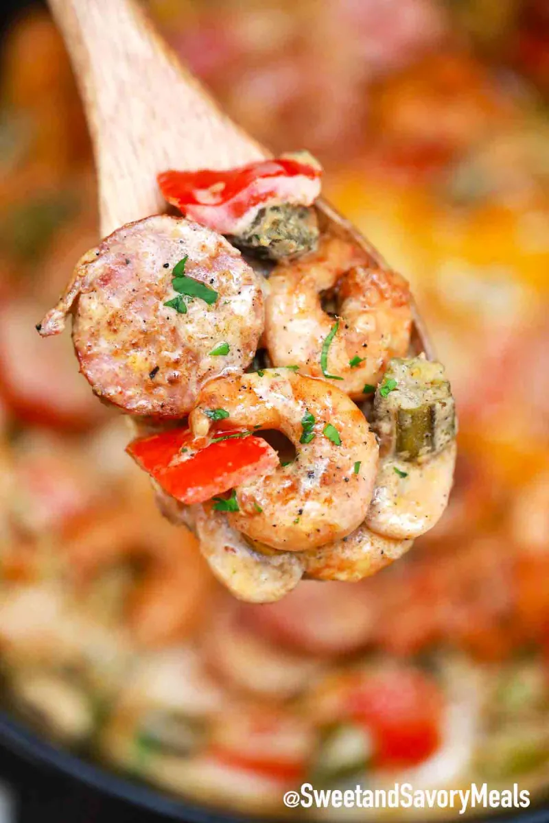 Cajun Shrimp and Sausage