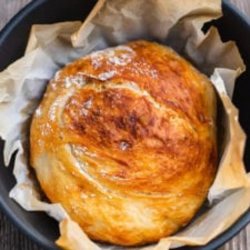 4-Ingredient No Knead Bread