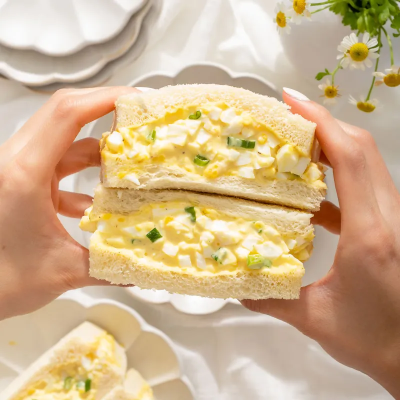 Japanese Egg Sandwich (Tamago Sando)