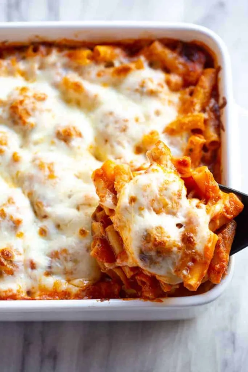 One Pan Meatball Casserole